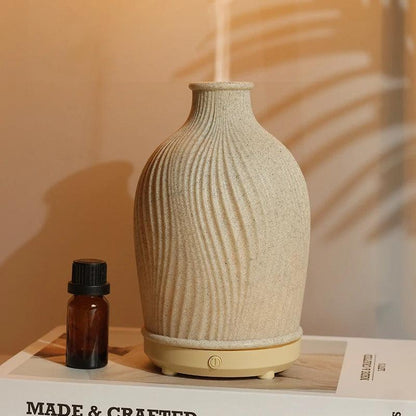 BohoBreeze Ultrasonic Aroma Diffuser and Air Humidifier Vase Design
