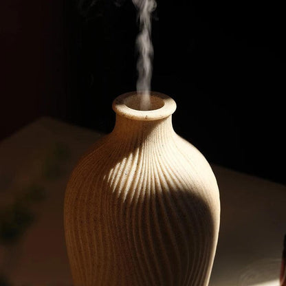 BohoBreeze Ultrasonic Aroma Diffuser and Air Humidifier Vase Design