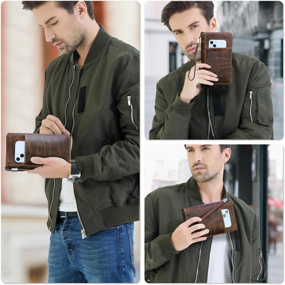 Bonny Luxury Leather Passport Holder RFID Blocking Travel Wallet