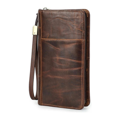 Bonny Luxury Leather Passport Holder RFID Blocking Travel Wallet