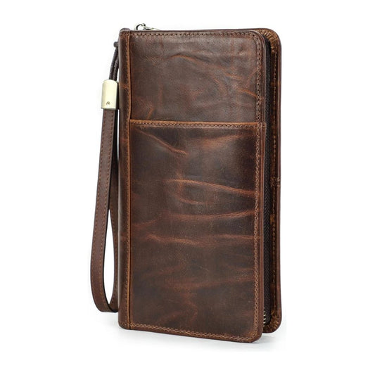 Bonny Luxury Leather Passport Holder RFID Blocking Travel Wallet