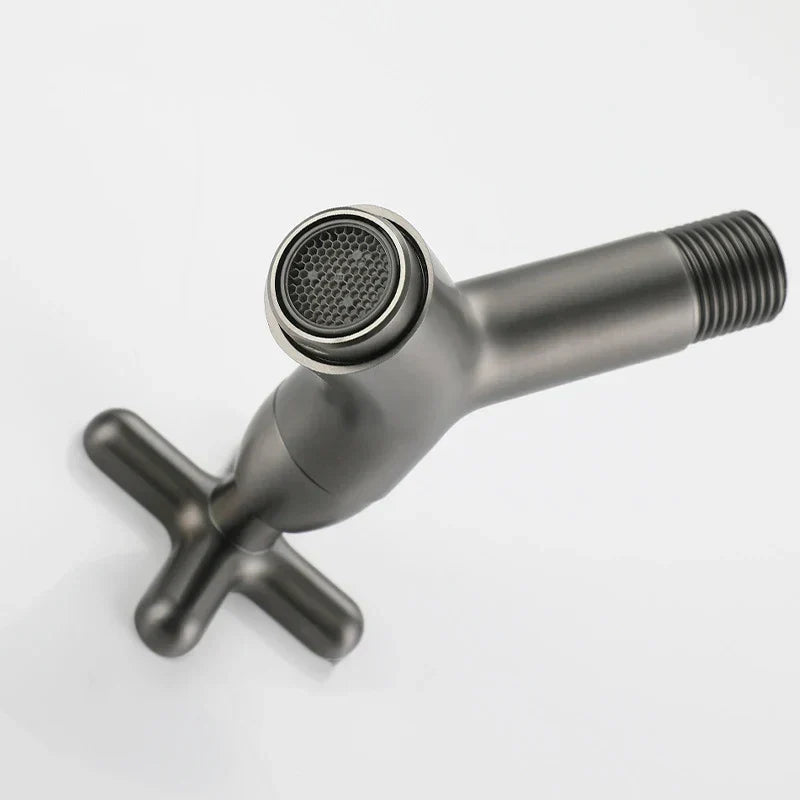 BrassFlow Solid Brass Wall Mounted Cold Water Tap