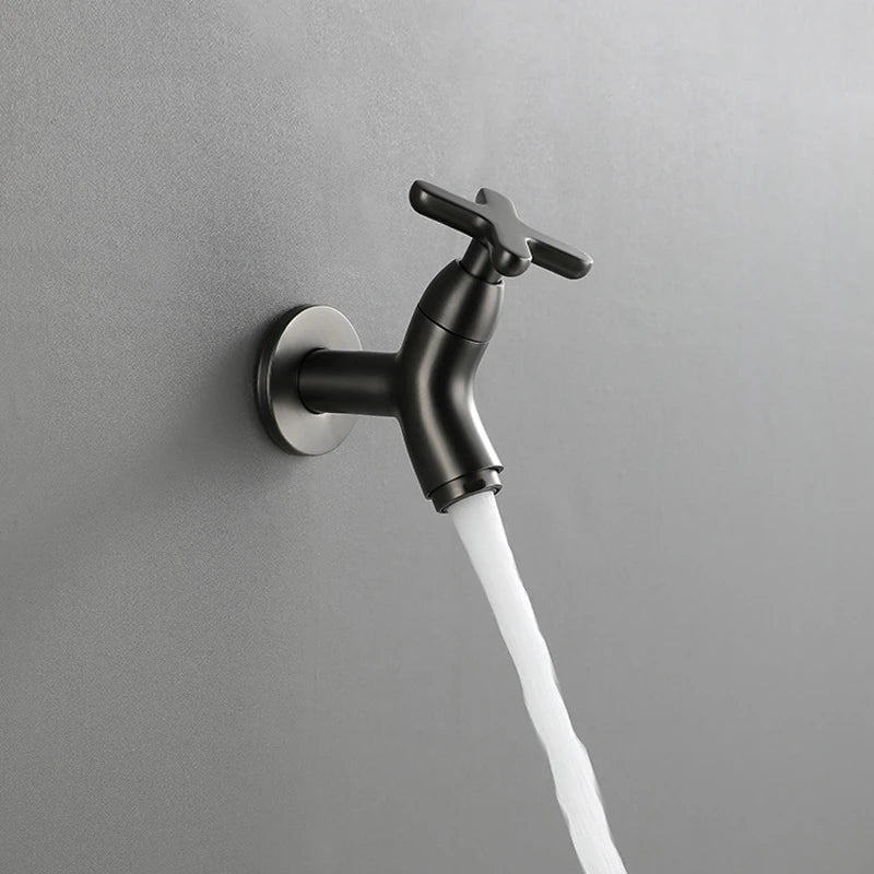 BrassFlow Solid Brass Wall Mounted Cold Water Tap