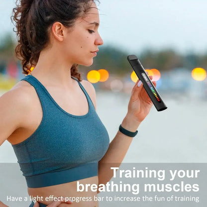 BreathBoost Smart Breathing Trainer Lung Strength and Endurance Device