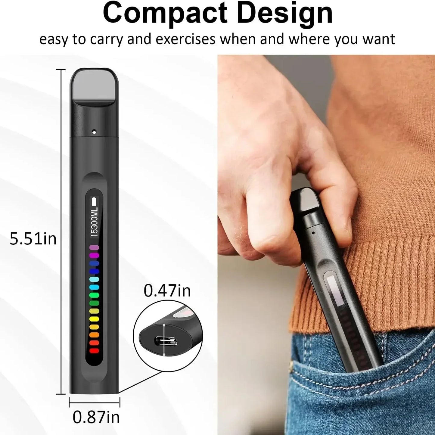 BreathBoost Smart Breathing Trainer Lung Strength and Endurance Device