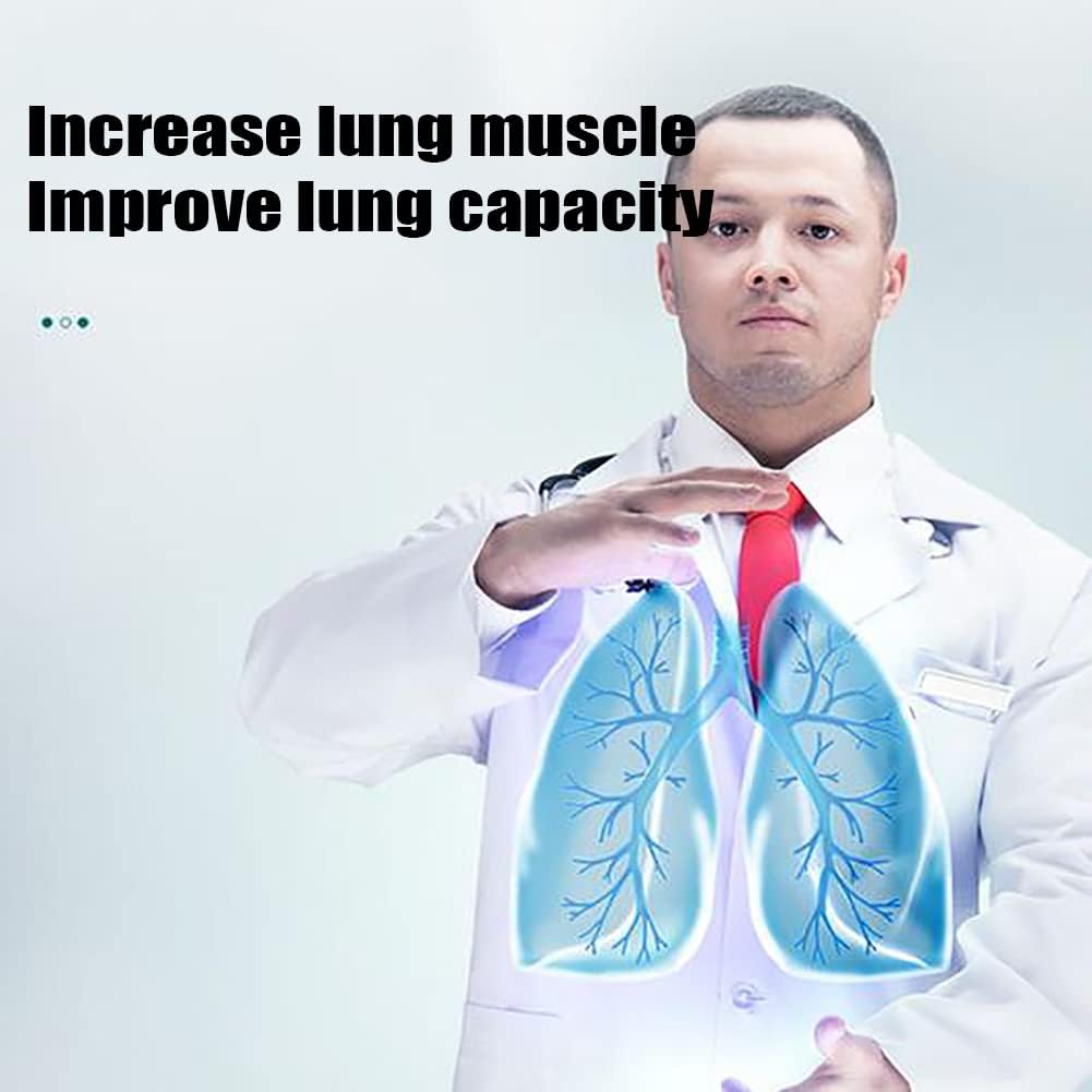 BreathBoost Smart Breathing Trainer Lung Strength and Endurance Device