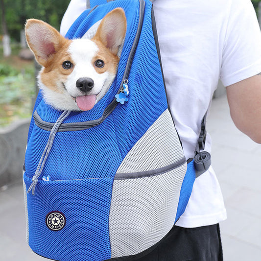 Breathable Dog Carrier Backpack with Adjustable Straps