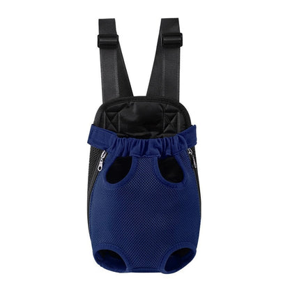 Breathable Mesh Pet Carrier Backpack with Zipper Closure
