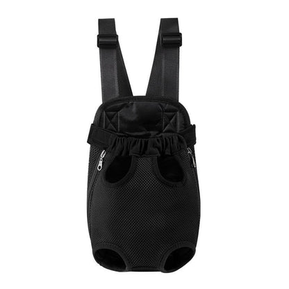 Breathable Mesh Pet Carrier Backpack with Zipper Closure