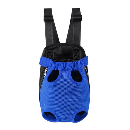 Breathable Mesh Pet Carrier Backpack with Zipper Closure