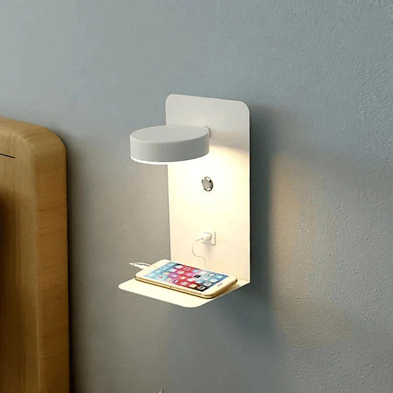 BrightSpot LED Desk Lamp with USB C Charging Dock