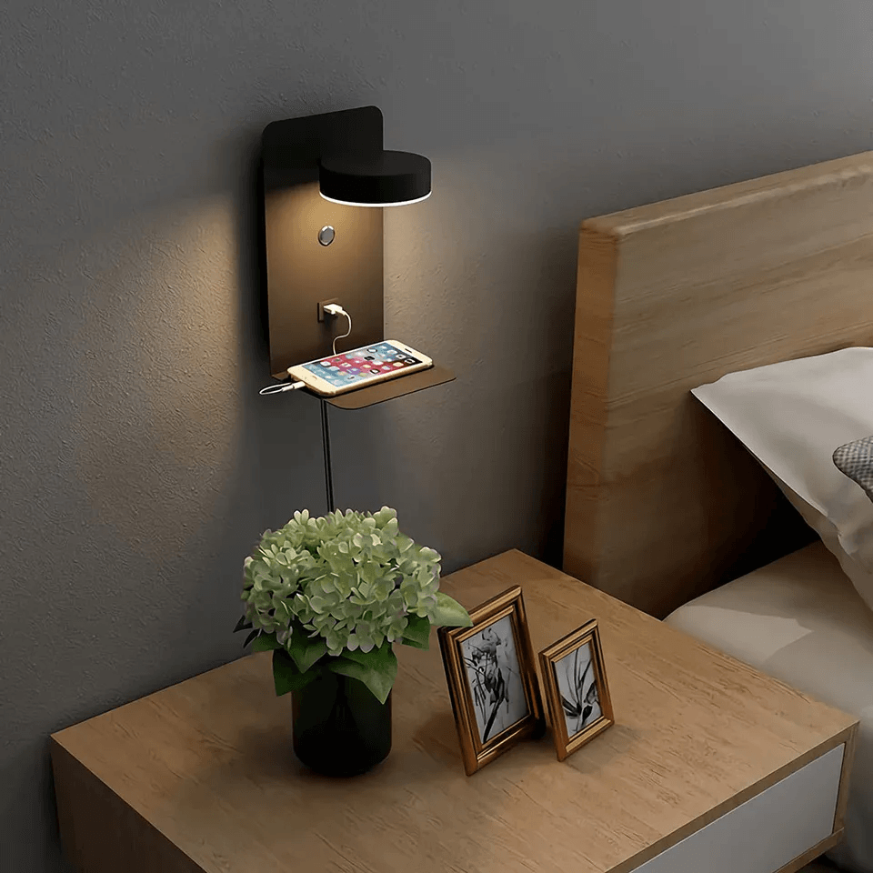 BrightSpot LED Desk Lamp with USB C Charging Dock