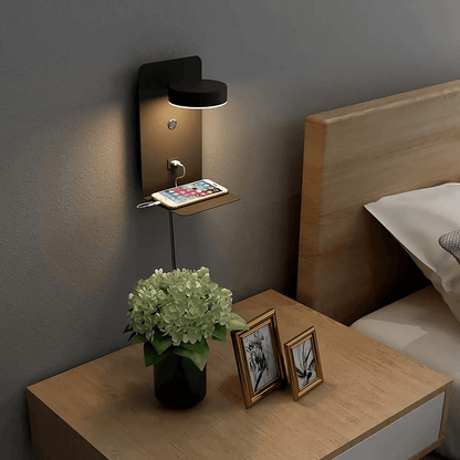 BrightSpot LED Desk Lamp with USB C Charging Dock