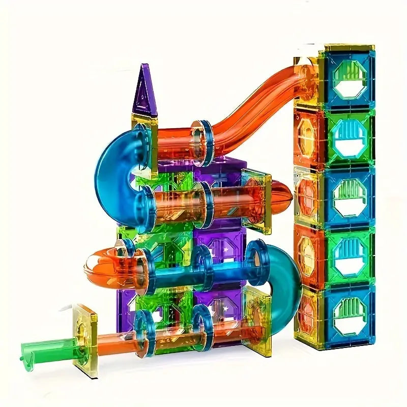 BrightTracks Magnetic Building Set with LED 69 Pieces