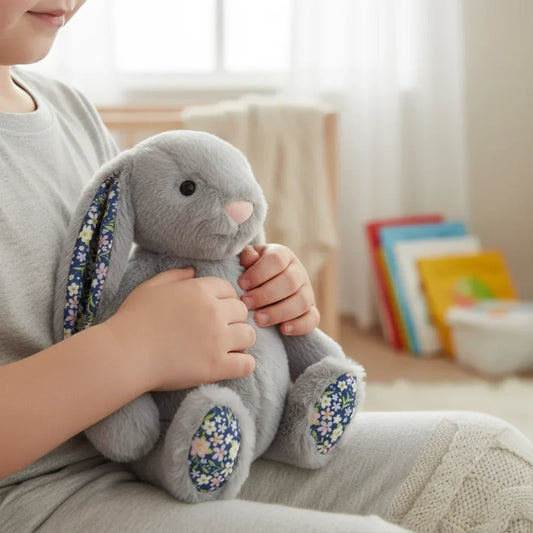 Animale di peluche Bunnycat morbido, bambola giocattolo imbalsamata, regalo