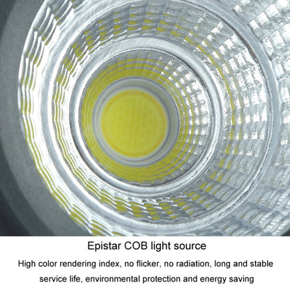 COB LED Outdoor Floodlight – Waterproof Adjustable Spotlight with 7 Colours