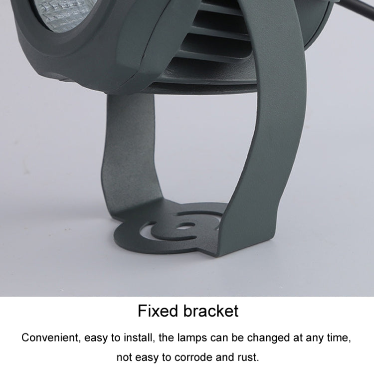 COB LED Outdoor Floodlight – Waterproof Adjustable Spotlight with 7 Colours
