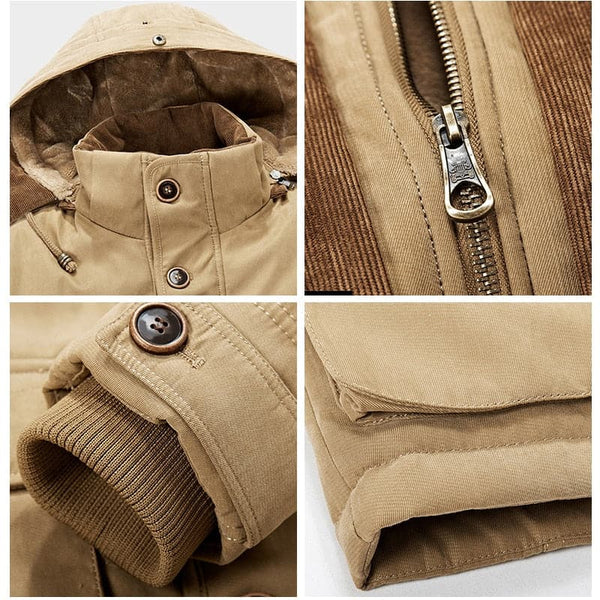 Caldon Premium Winter Jacket Warm Thick Insulated Outerwear