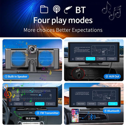 CarVision Pro Smart Car Display with CarPlay Android Auto and Dash Camera