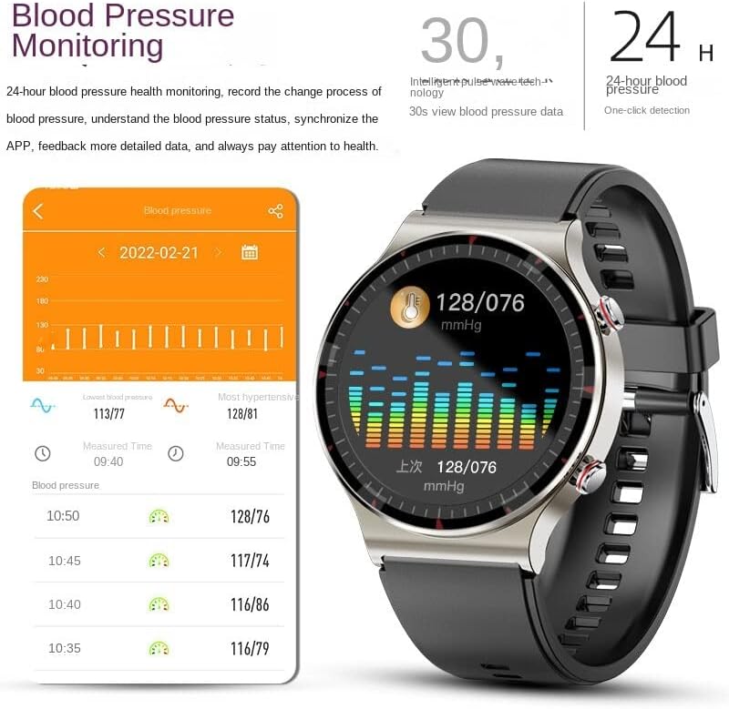 CardioSense ECG Smartwatch Advanced Health Monitoring Watch