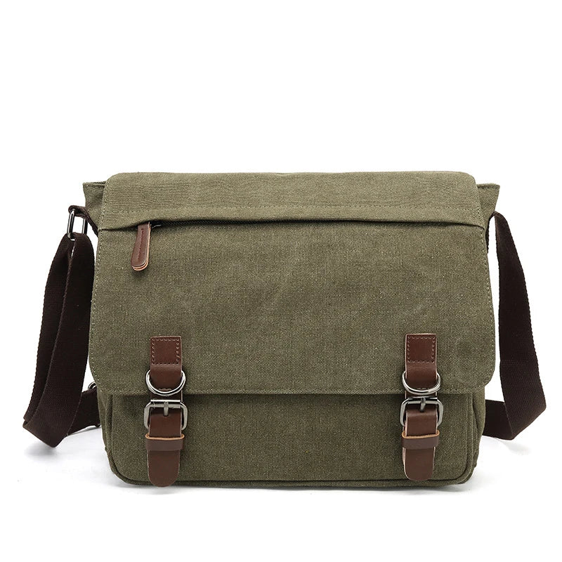 Carlos Rugged Canvas Shoulder Bag for Everyday Carry