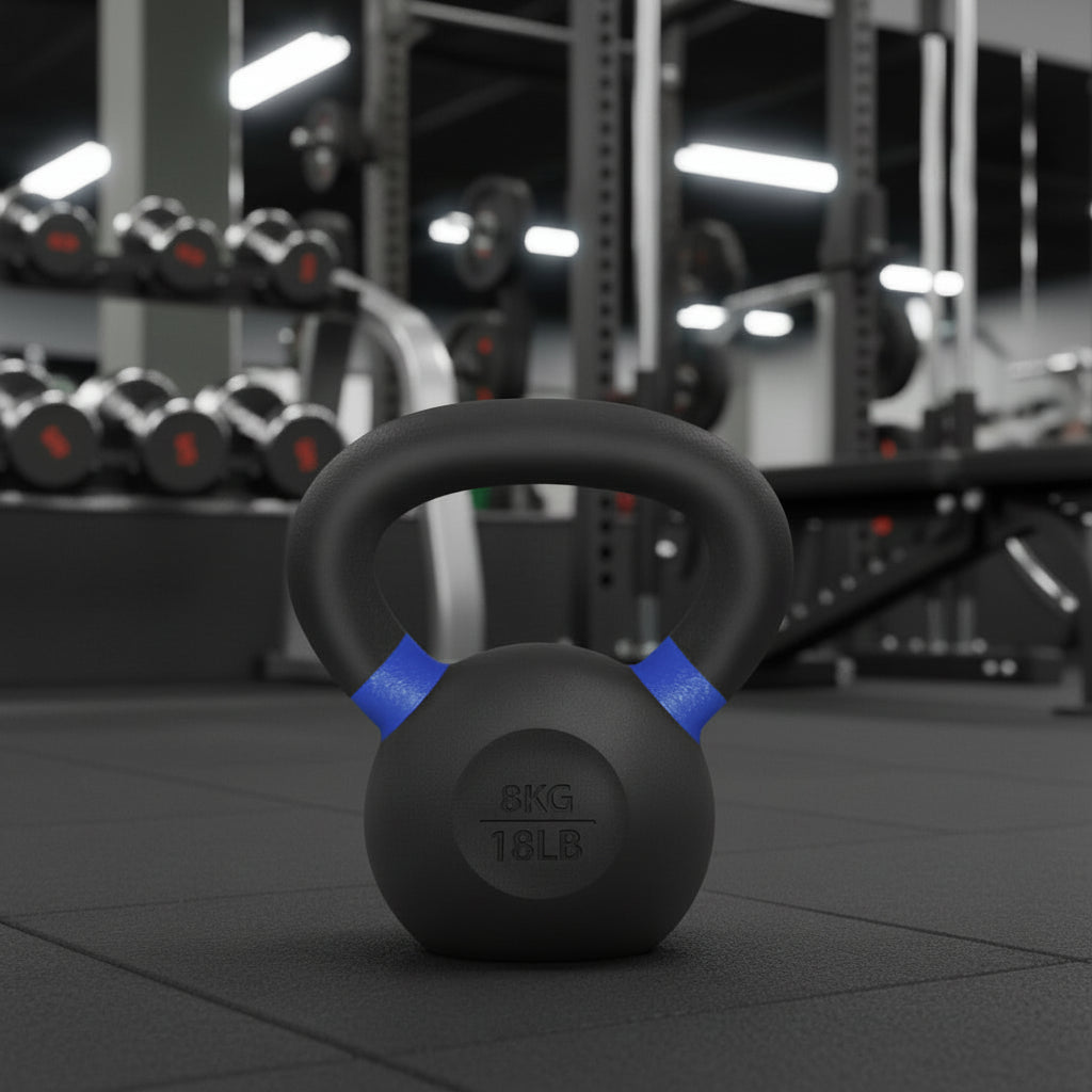 Gusseiserne Kettlebell, Gewicht für Krafttraining, Heimfitness- und Trainingsgerät