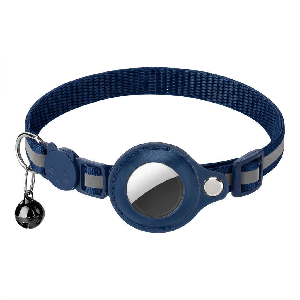 Cat GPS Tracking Collar with Live Location and App Alerts