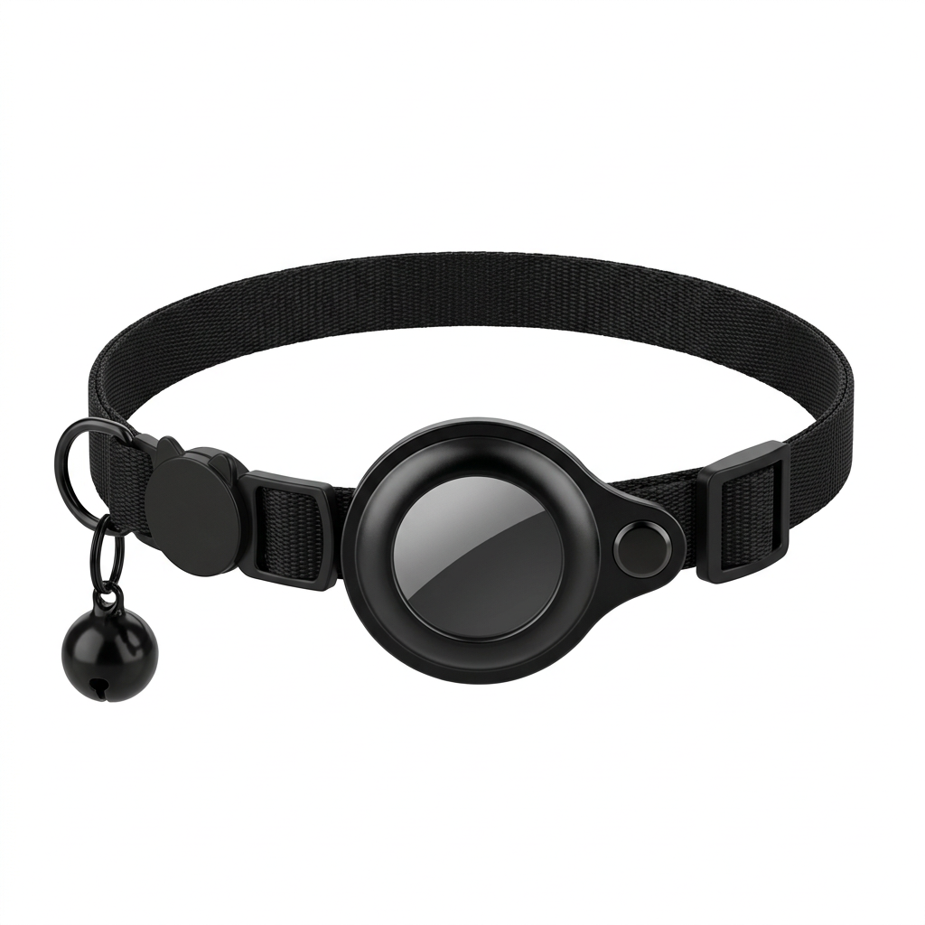 Cat GPS Tracking Collar with Live Location and App Alerts