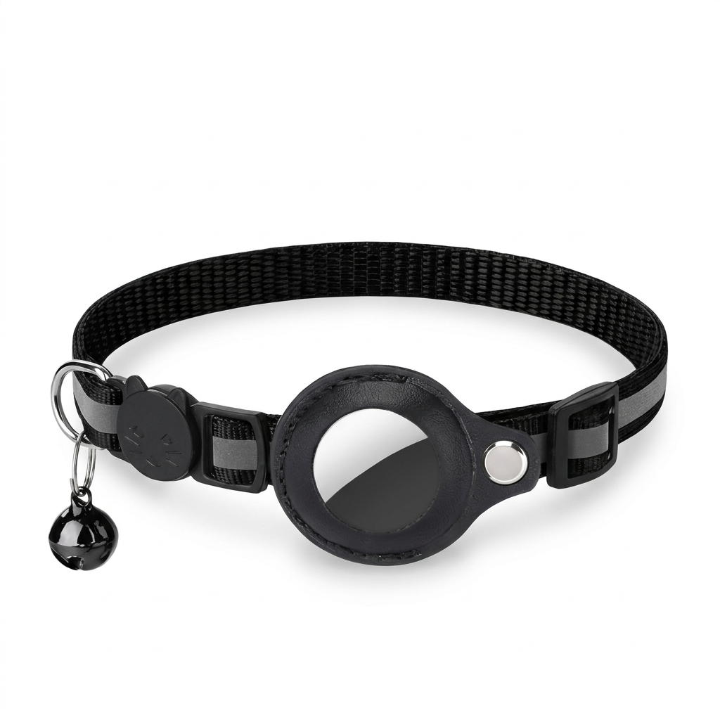 Cat GPS Tracking Collar with Live Location and App Alerts