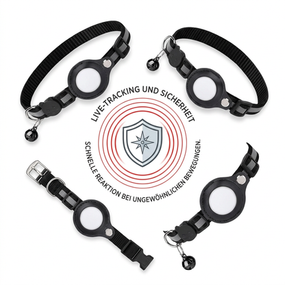 Cat GPS Tracking Collar with Live Location and App Alerts