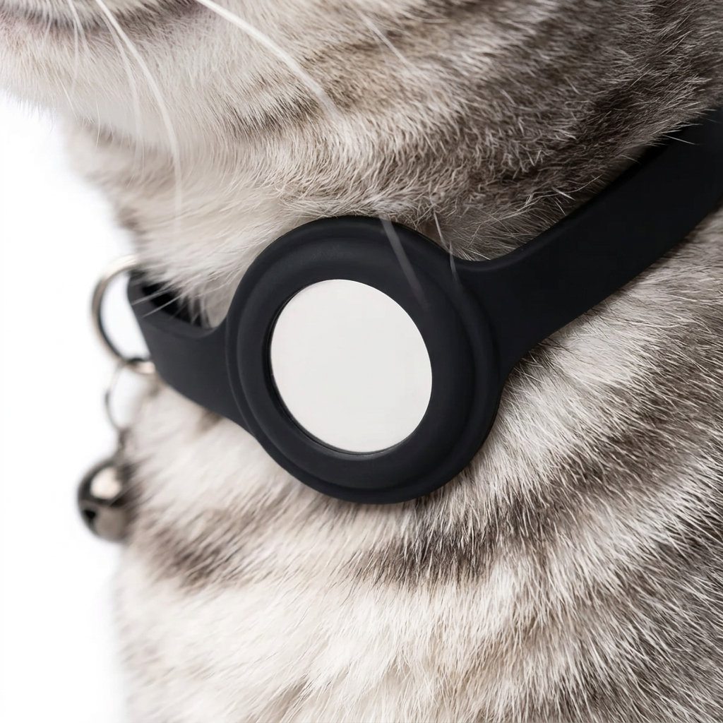 Cat GPS Tracking Collar with Live Location and App Alerts