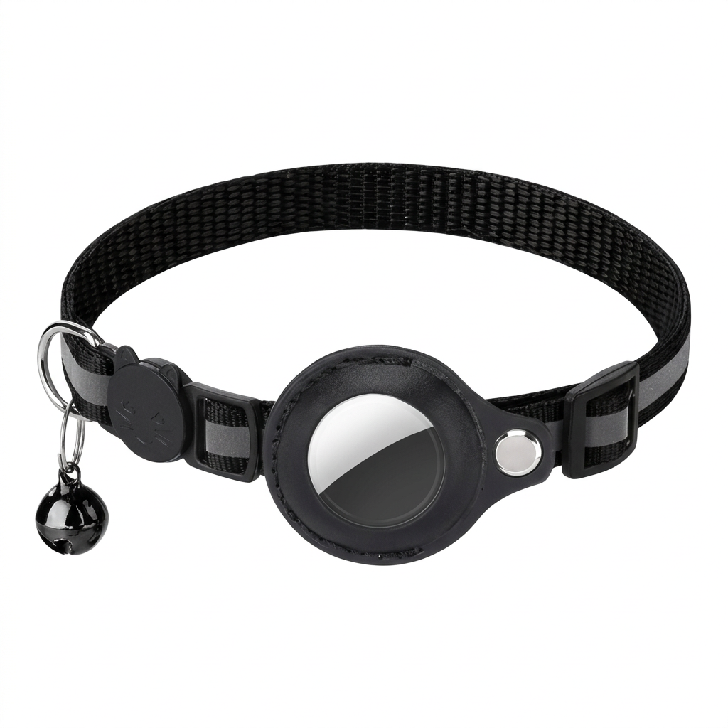 Cat GPS Tracking Collar with Live Location and App Alerts