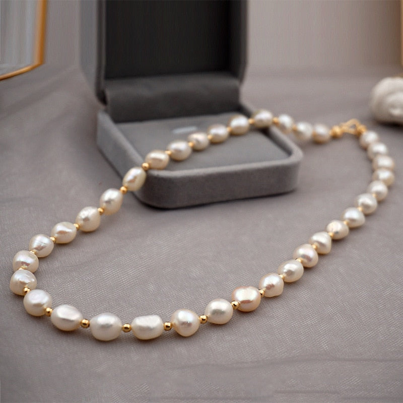 Celeste Freshwater Pearl Pendant Necklace Timeless Elegant Women Jewellery