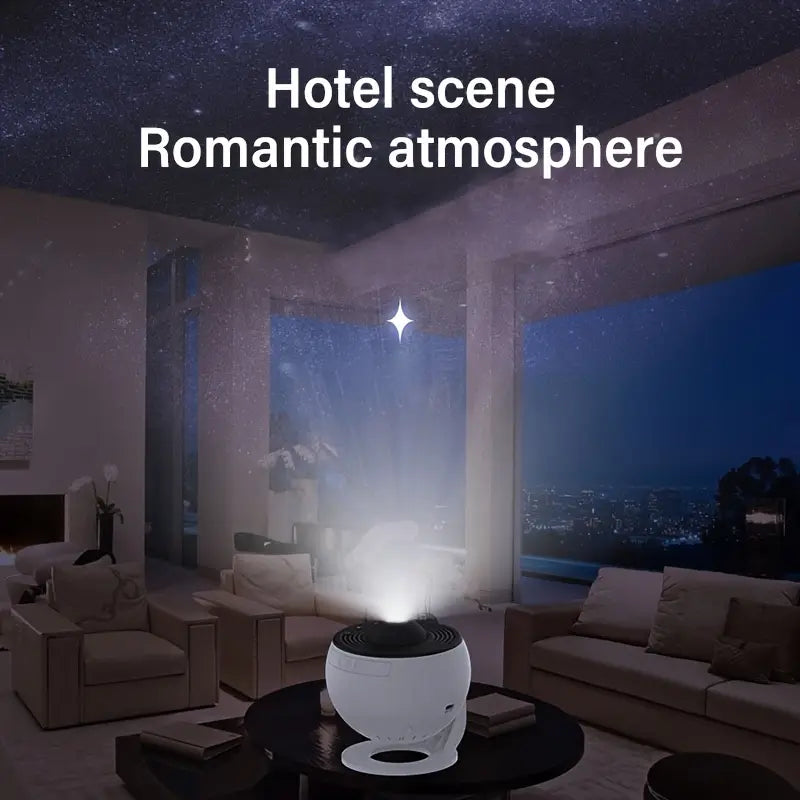 Celestial Dreams Galaxy Projector with 360° Full Room Coverage