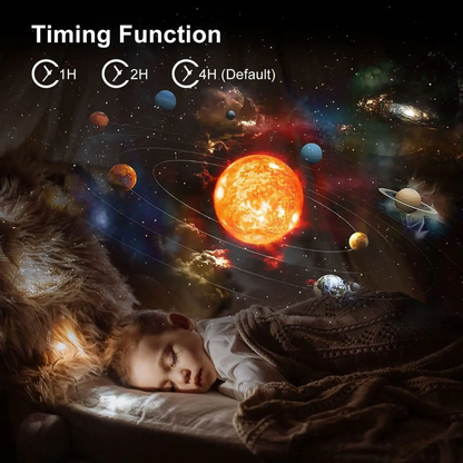 Celestial Dreams Galaxy Projector with 360° Full Room Coverage