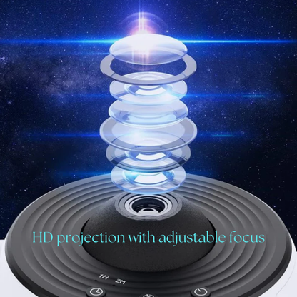 Celestial Dreams Galaxy Projector with 360° Full Room Coverage