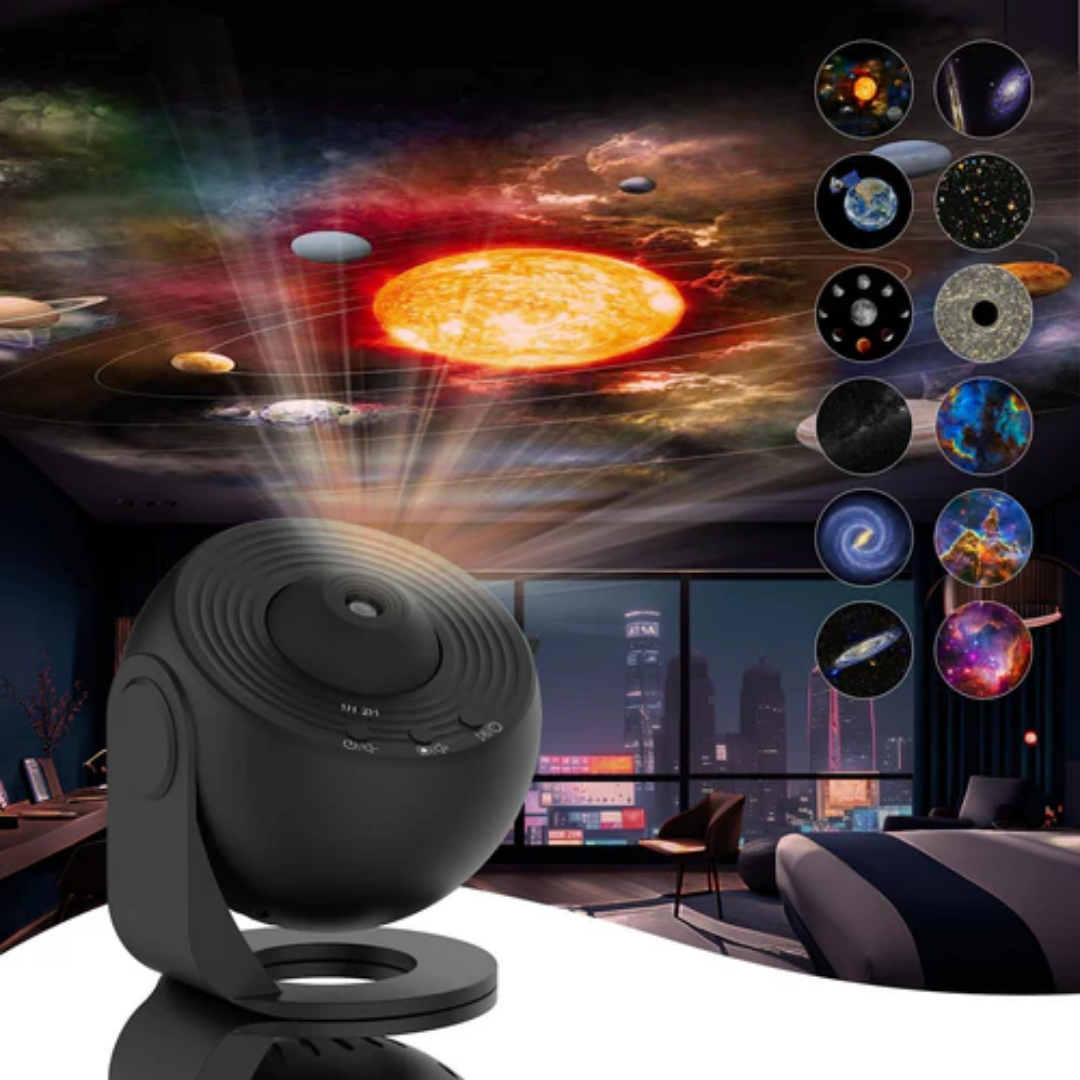 Celestial Dreams Galaxy Projector with 360° Full Room Coverage