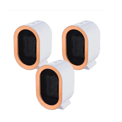 Ceramic Portable Space Heater with Two-Speed Control Compact Desktop Design and 220V Heating Element