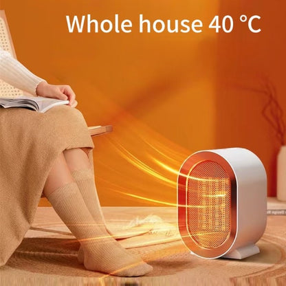 Ceramic Portable Space Heater with Two-Speed Control Compact Desktop Design and 220V Heating Element