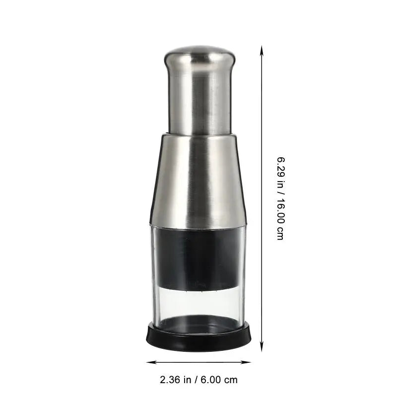ChefChop Pro Manual Vegetable Chopper with Stainless Steel Blades