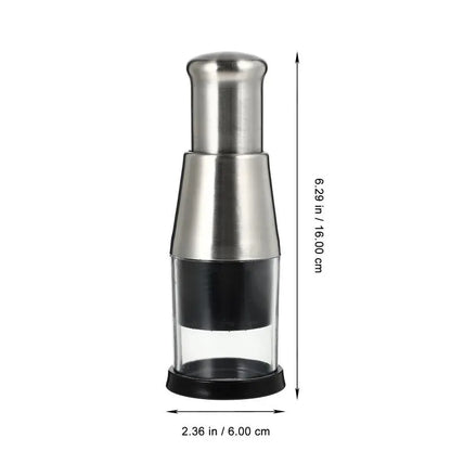 ChefChop Pro Manual Vegetable Chopper with Stainless Steel Blades