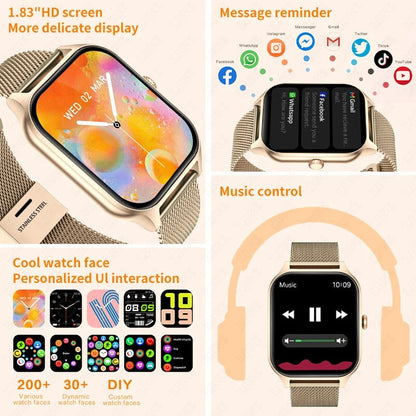 ChicTime Women’s Smartwatch with Fitness and Health Tracking