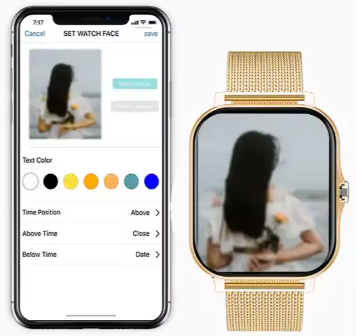 ChicTime Women’s Smartwatch with Fitness and Health Tracking