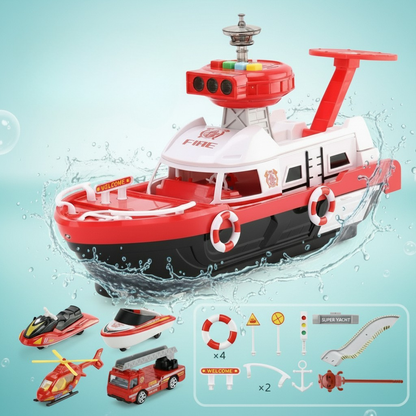 Children's Musical Toy Boat with Lights and Sounds