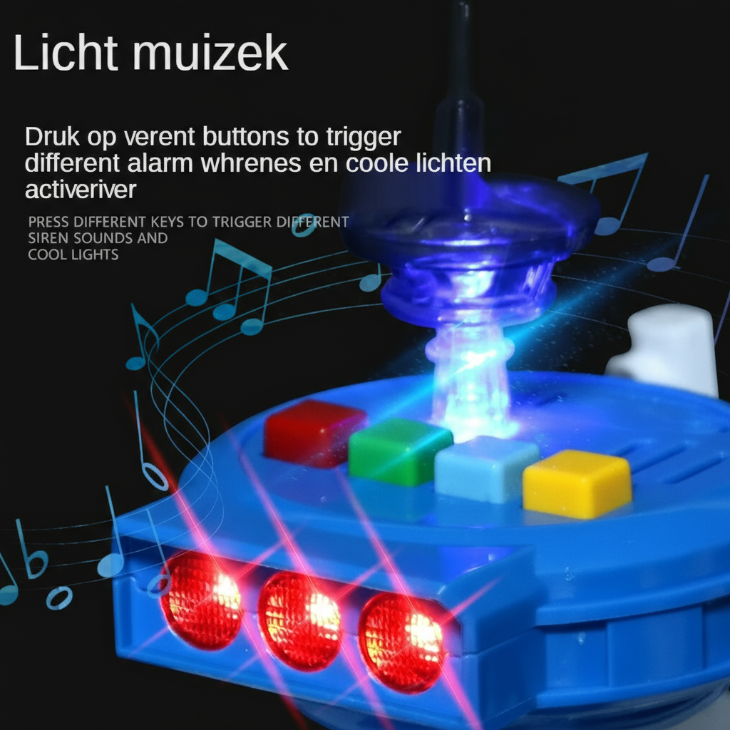 Children's Musical Toy Boat with Lights and Sounds