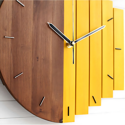 ClarityTime Silent Minimalist Wall Clock for Modern Interiors