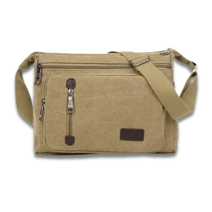 ClassicLine Canvas Messenger Shoulder Bag Timeless Everyday Crossbody