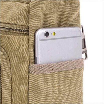 ClassicLine Canvas Messenger Shoulder Bag Timeless Everyday Crossbody