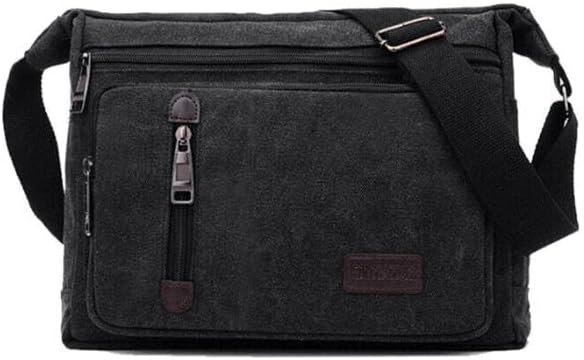 ClassicLine Canvas Messenger Shoulder Bag Timeless Everyday Crossbody