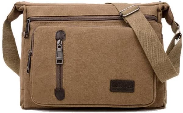 ClassicLine Canvas Messenger Shoulder Bag Timeless Everyday Crossbody